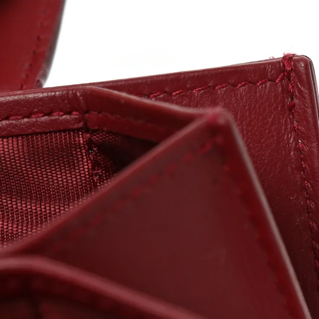 Patent Cannage Lady Dior 5-Gusset Card Holder Scarlet in Red Patent leather from FASHIONPHILE, photo 8 of 8