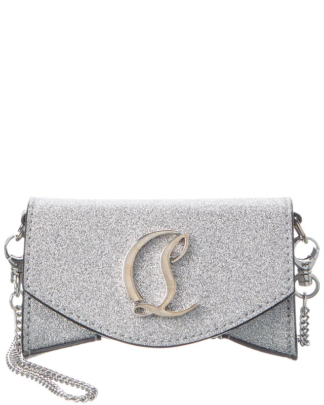Christian Louboutin Glitter Leather Micro Shoulder Bag, image 1 of 1 from Rue La La