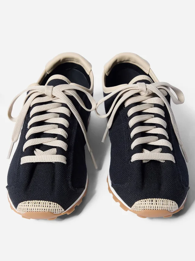 Jacquemus Les Tennis Mesh Low-Top Sneakers, photo 3 of 5 from SENSER