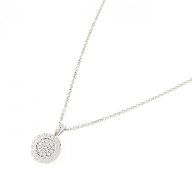 Bvlgari ブルガリ ブルガリブルガリ ネックレス in 750ホワイトゴールド from KOMEHYO, photo 2 of 2