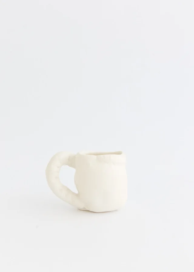 Completedworks Stuffed Ceramic Mug in White from Incu, photo 1 of 1
