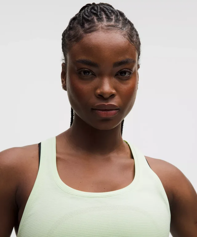 lululemon Swiftly Tech Scoop-Neck Tank Top 2.0 Waist Length *Wash in Ombre Dye Matcha Multi, photo 4 of 5 from lululemon