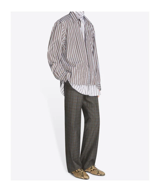 Dries Van Noten double-layer cotton shirt, photo 4 of 5 from SENSER