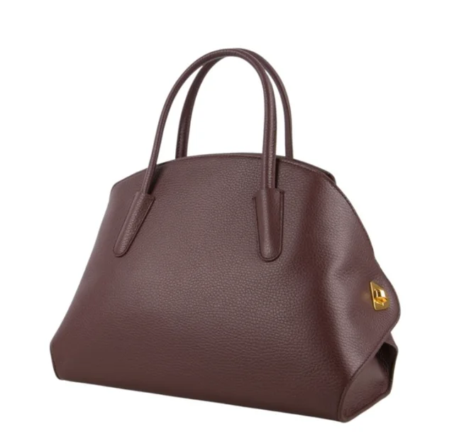 Coccinelle Tylde pebbled leather tote bag, photo 5 of 6 from SENSER