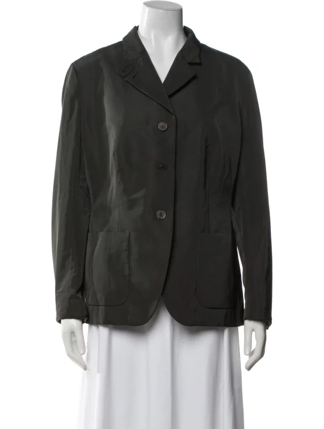 Jil Sander 2012 Blazer in green from The RealReal