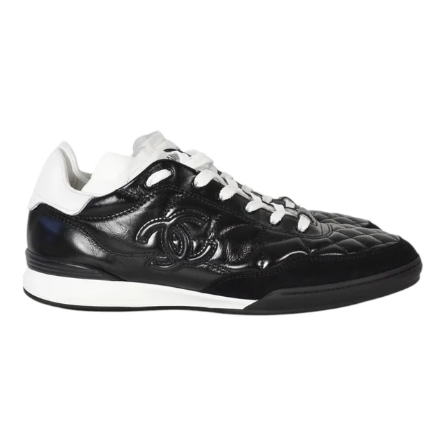 Chanel Black Sneaker Shoes - size 38.5 in Black from Luxury Promise, photo 2 of 2