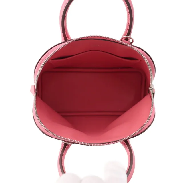 Hermès Bolide 1923 Rose Azalee Chevre Myzore Goatskin Size Mini in Pink Goatskin from GALLERY RARE, photo 6 of 18