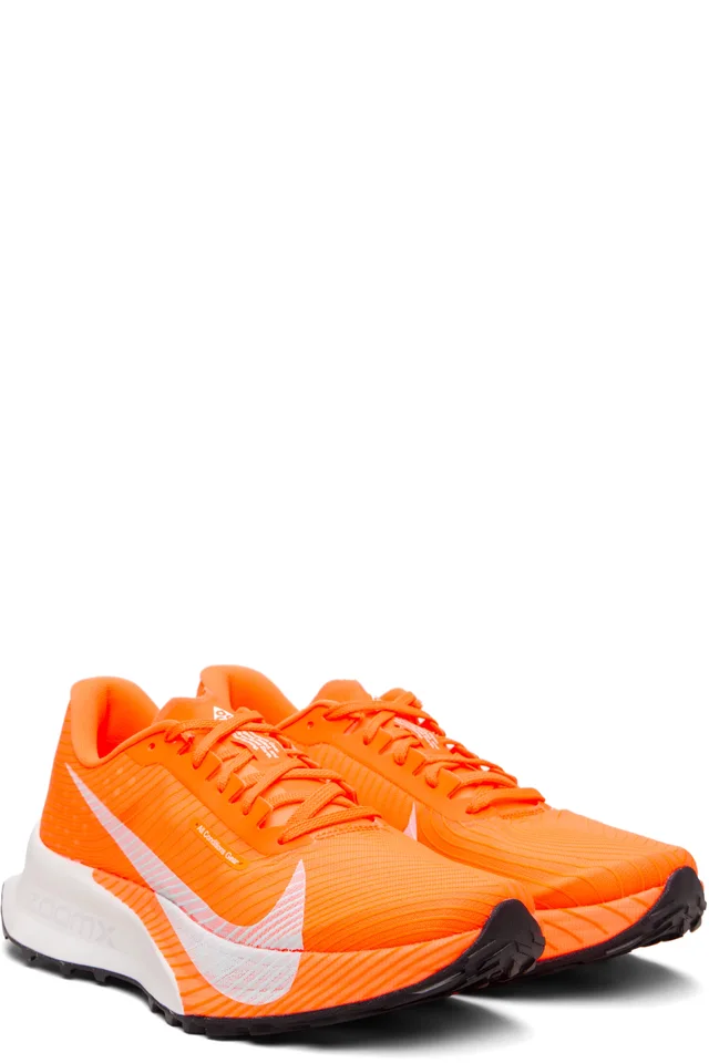 Orange Nike ACG Ultrafly Trail Sneakers, photo 4 of 5 from SSENSE