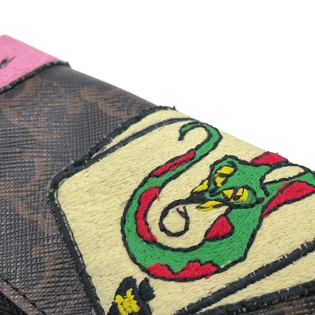 Celine Macadam Pattern Crossbody Bag - The Dancing Kid Collection Black/Brown/Multicolor Leather in Black Leather from GALLERY RARE, photo 8 of 15