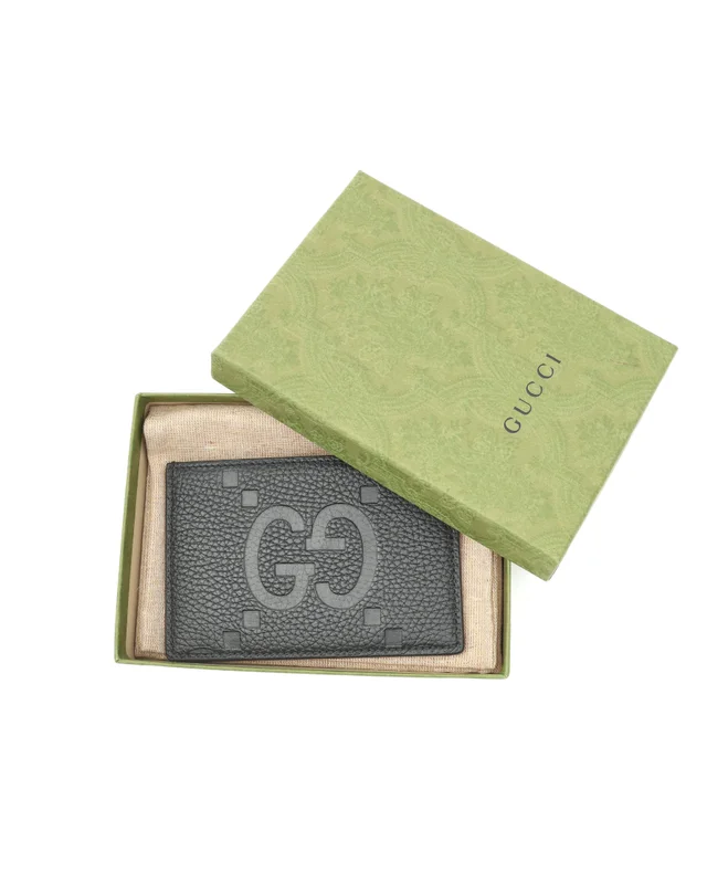 Gucci Jumbo GG Card Holder in Leather from A Retro Tale, photo 2 of 2
