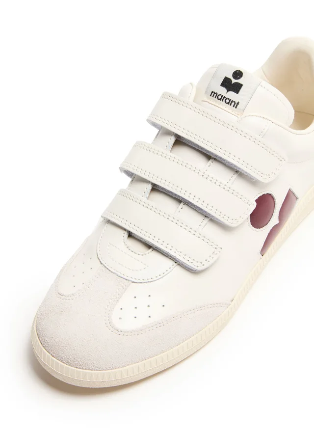 ISABEL MARANT Beth sneakers in Beige Main material: 100% cow leather, lining1: 100% sheep leather, sole: 100% rubber, photo 7 of 8 from 24S (US)