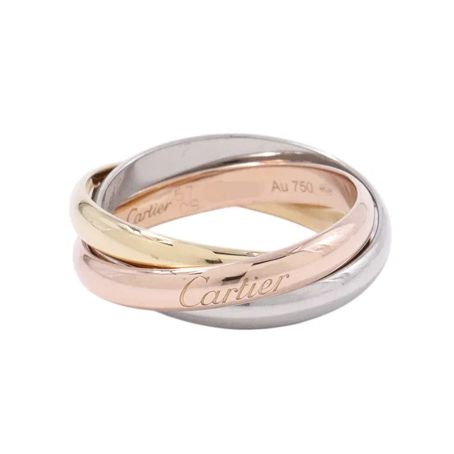 Cartier Trinity Ring Size Classic/57/#17B4234200 K18YG K18PG K18WG from GALLERY RARE