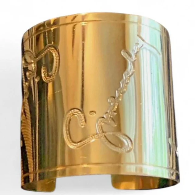 Givenchy Women's Bracelet - Gold in gold from Depop, photo 1 of 1