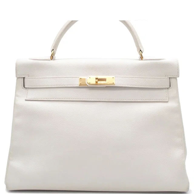 Hermès Kelly 32 Handbag in Calfskin from The Reluxe
