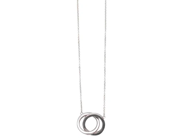 Silver Tiffany & Co. Interlocked Circle Chain Necklace in Silver from Designer Revival