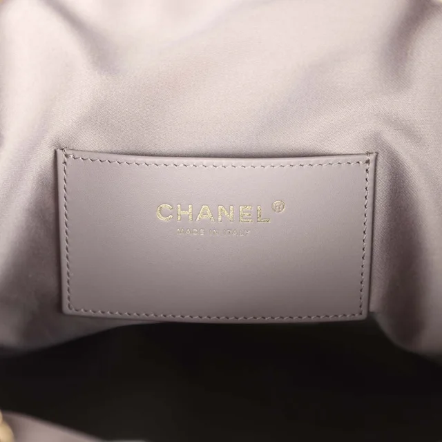 Chanel Medium 25 Hobo Bag Dark Grey Caviar Antique Gold Hardware in Grey Caviar leather from Madison Avenue Couture, photo 10 of 10