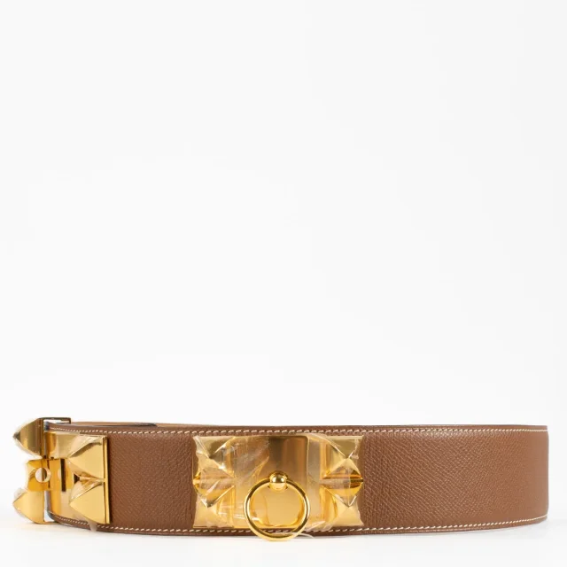 Hermès Collier De Chien Belt - size 50 in Leather from Labellov, photo 2 of 4