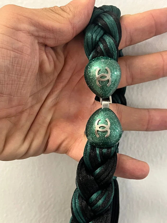 Chanel 2006 cruise collection belt in Silk from Luxury Promise