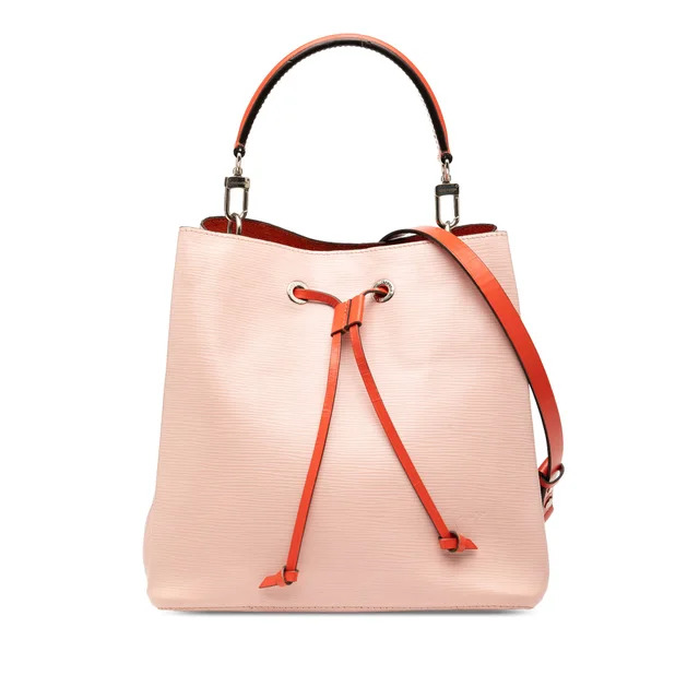 Pink Louis Vuitton Epi Neonoe MM Bucket Bag in Pink Leather from Designer Revival, photo 1 of 1
