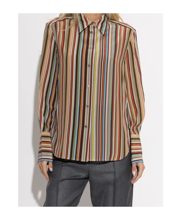 Paul Smith Striped Button-Up Shirt, photo 2 of 5 from SENSER