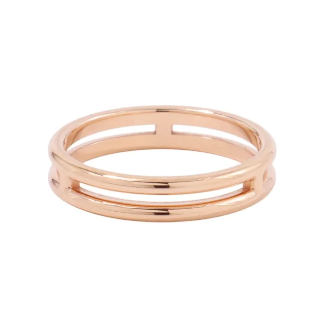 Hermès Ariane Ring Size 49/#9 18K Pink Gold in Pink from GALLERY RARE, photo 3 of 8