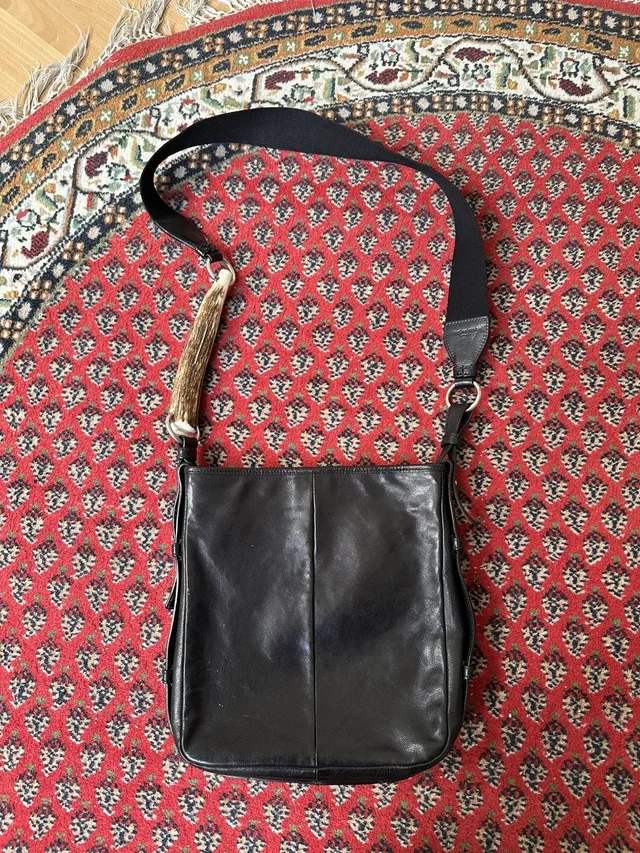YSL Tom Ford Mombasa Leather Bag in black Leather from Grailed