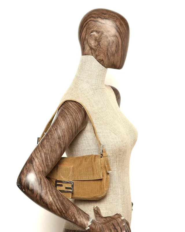 Fendi Corduroy Baguette Bag from A Retro Tale, photo 8 of 8