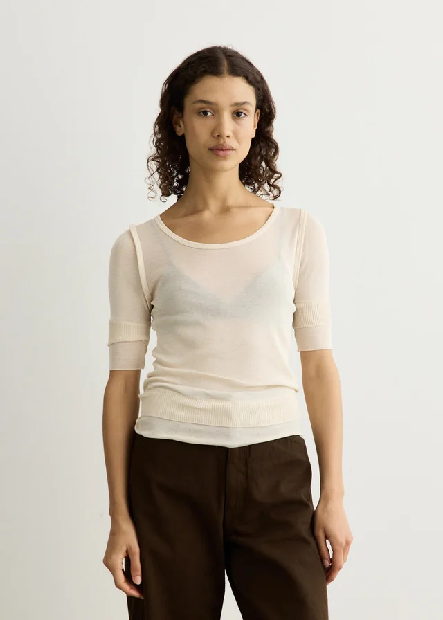 Lemaire Seamless Trompe L'Oeil Top from Incu, photo 1 of 1