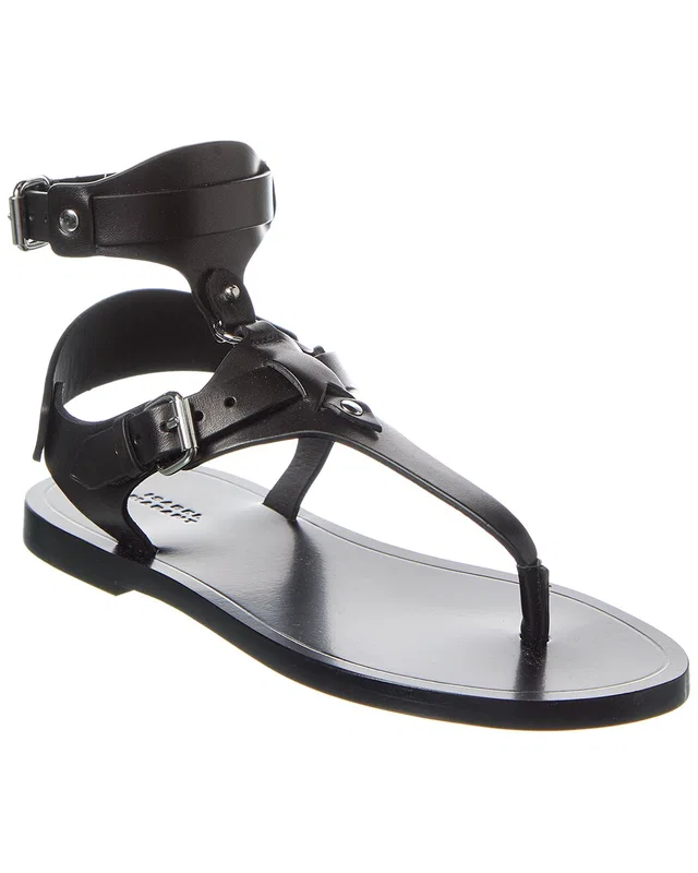 Isabel Marant Eveen Leather Sandal, image 1 of 1 from Gilt