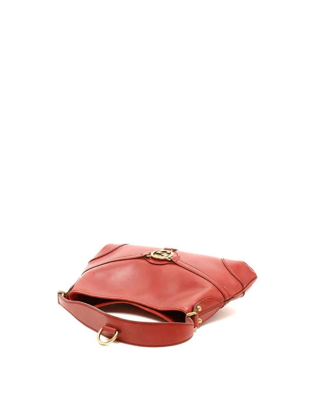 Gucci GG Interlocking Hobo Bag in Suede from A Retro Tale, photo 4 of 10