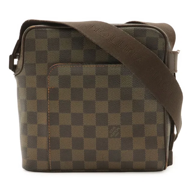 Louis Vuitton Damier Olaf PM Shoulder Bag Pochette in Coated canvas from The Reluxe