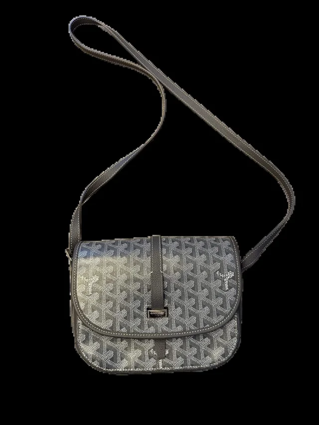 Goyard Belvedere Pm Messenger Side Bag Grey in gray from Grailed