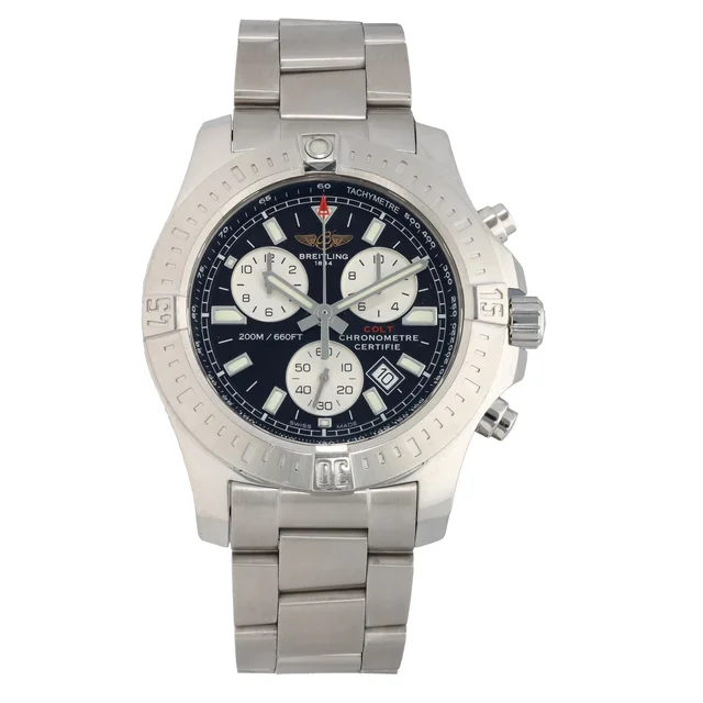 Breitling Colt Chronograph A73388 44mm Stainless Steel Watch from H&T