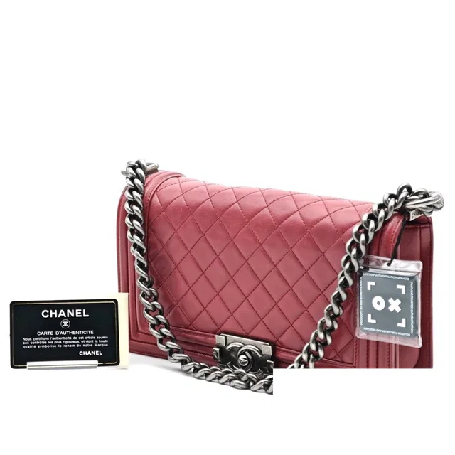Chanel Shoulder Bag Leather in Leather from The Reluxe
