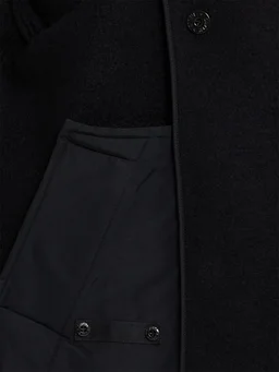 Stone Island Double-breasted jacket with collar in 0% Virgin Wool, 0% Polyurethane, photo 6 of 6 from LUISAVIAROMA