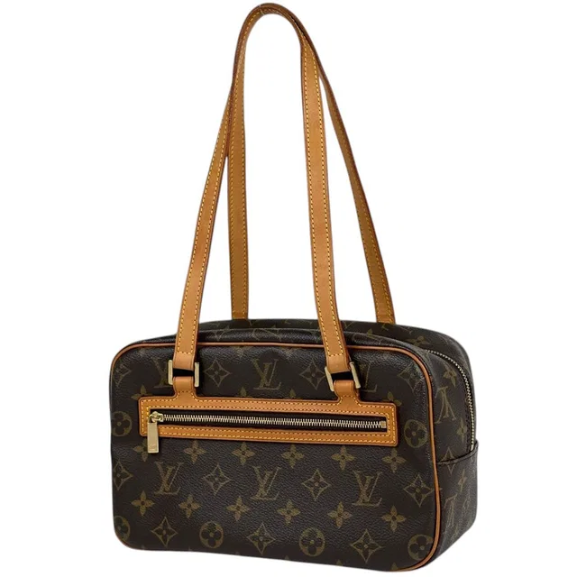 Louis Vuitton Cite MM Shoulder Bag Monogram Brown in Brown from The Reluxe