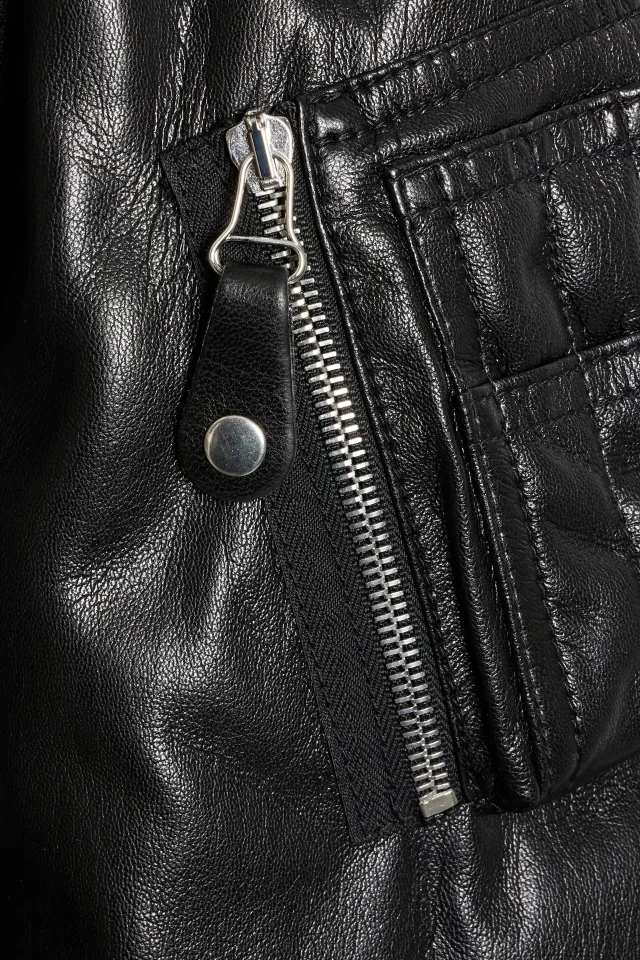 Stella McCartney Padded Bomber Jacket in Black, photo 3 of 3 from THE OUTNET