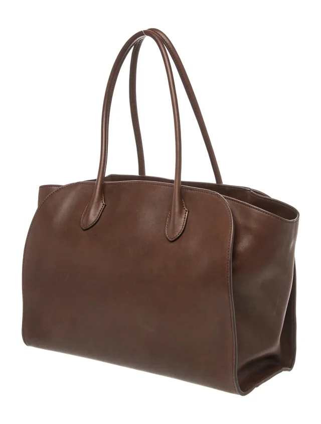 The Row Marlo 14 in brown|red Leather from The RealReal, photo 3 of 6