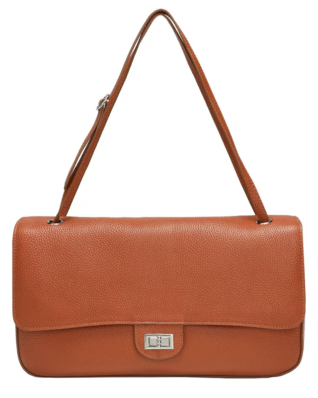 Tiffany & Fred Paris 33cm Leather Flap Tote, image 1 of 1 from Rue La La