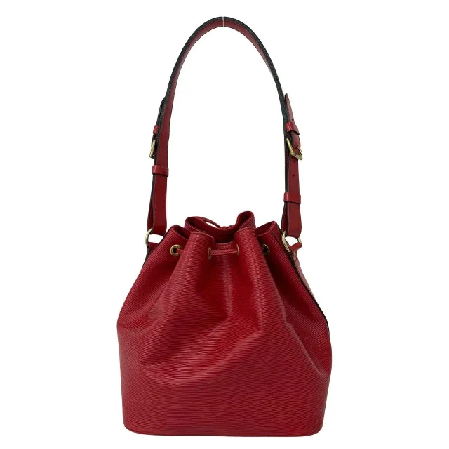 Louis Vuitton Petit Noe Epi Leather Shoulder Bag in Red Leather from LuxUness, photo 3 of 9