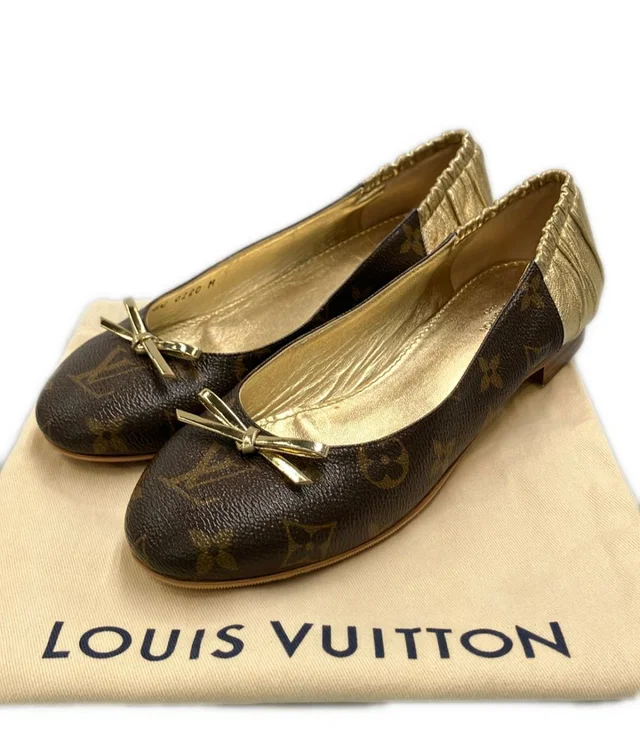 Louis Vuitton Monogram Flat Shoes SC M from The Reluxe