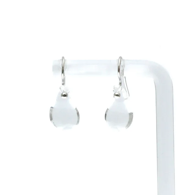 Tiffany & Co. Teardrop Crystal Earrings Crystal White Gold (18K) Drop Earrings Silver in Silver White gold (18K) from Elady