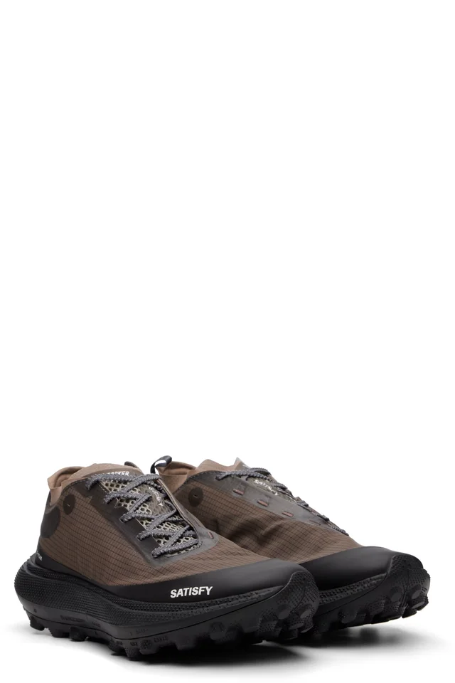 Satisfy Brown 'TheROCKER' Sneakers, photo 4 of 5 from SSENSE
