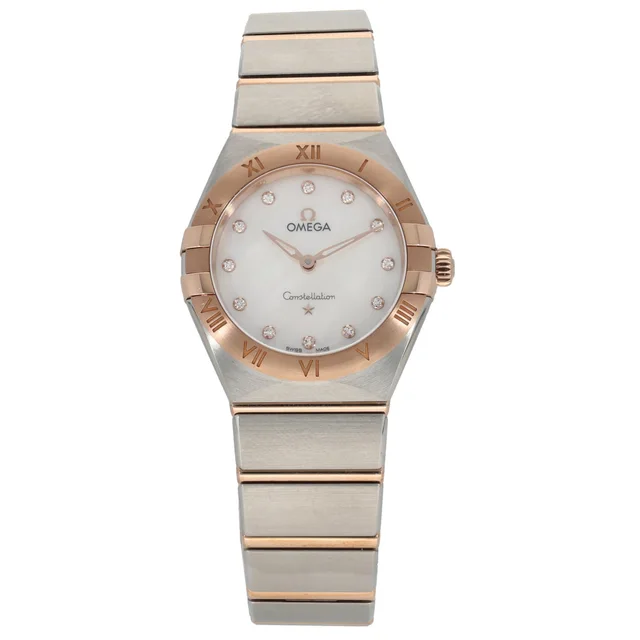 Omega Constellation 131.20.28.60.55.001 28mm Bi-Colour Watch from H&T
