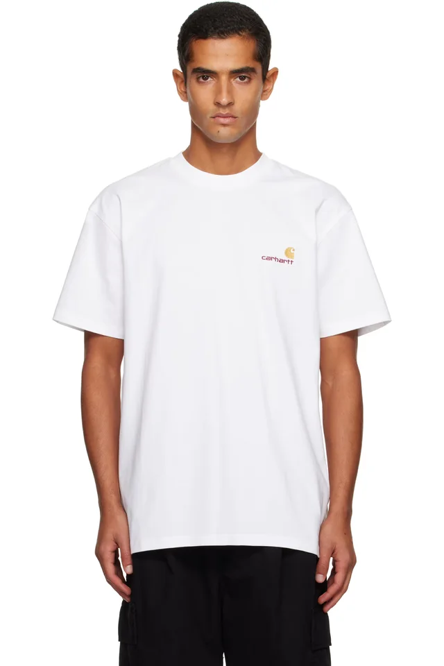 White American Script T-shirt, image 1 of 1 from SSENSE