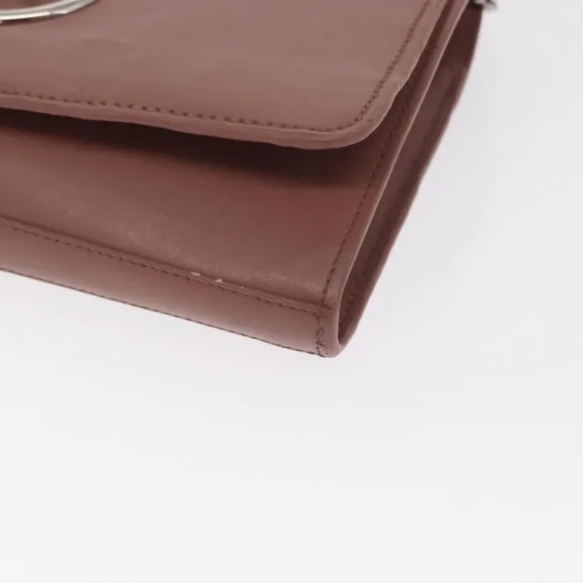 Fendi F Is Wallet On Chain Leather Pink Bag in Pink Leather from HEWI, photo 10 of 24