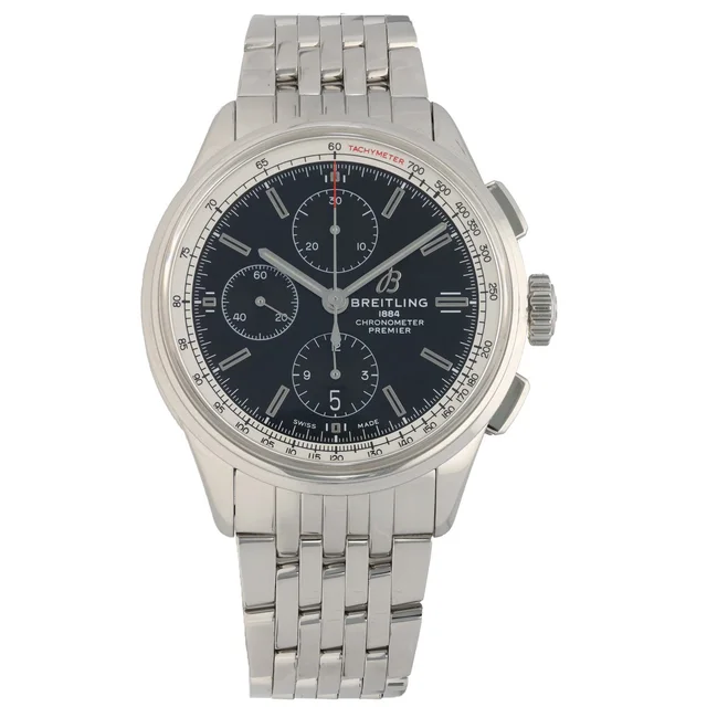 Breitling Premier Chronograph 42 A13315 42mm Stainless Steel Watch from H&T