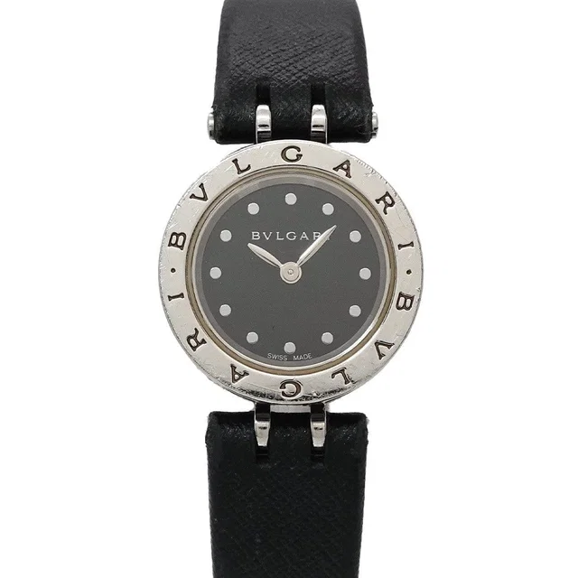Bvlgari B-Zero1 BZ23SC Quartz Black Dial Ladies Watch in Black Leather from Luxury Promise
