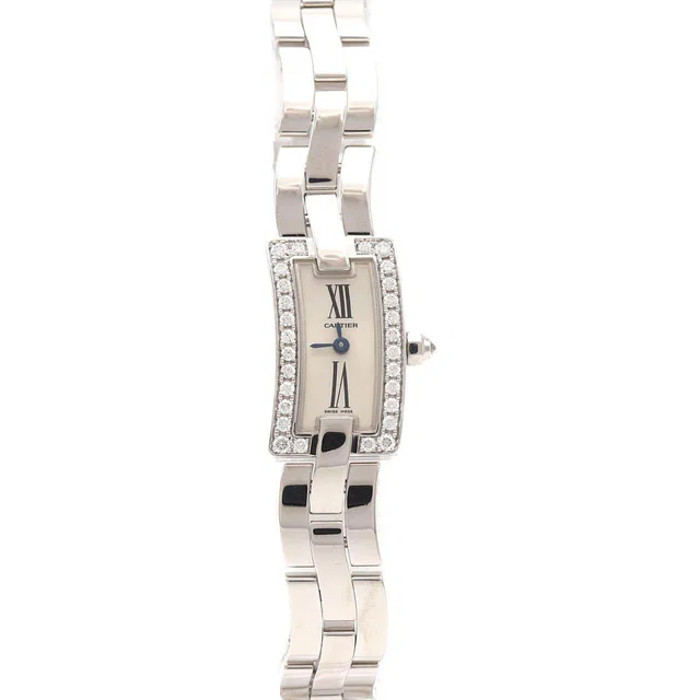 Cartier Ballerine White Gold Quartz in White from LuxUness
