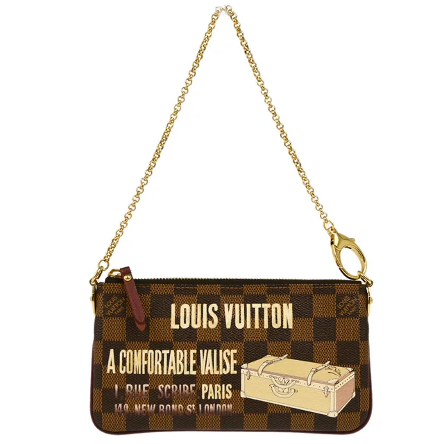 Louis Vuitton 2010 Damier Pochette Milla MM Handbag N63091 in Canvas from AMORE Vintage Tokyo